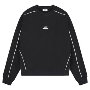 Logo oversized crewneck