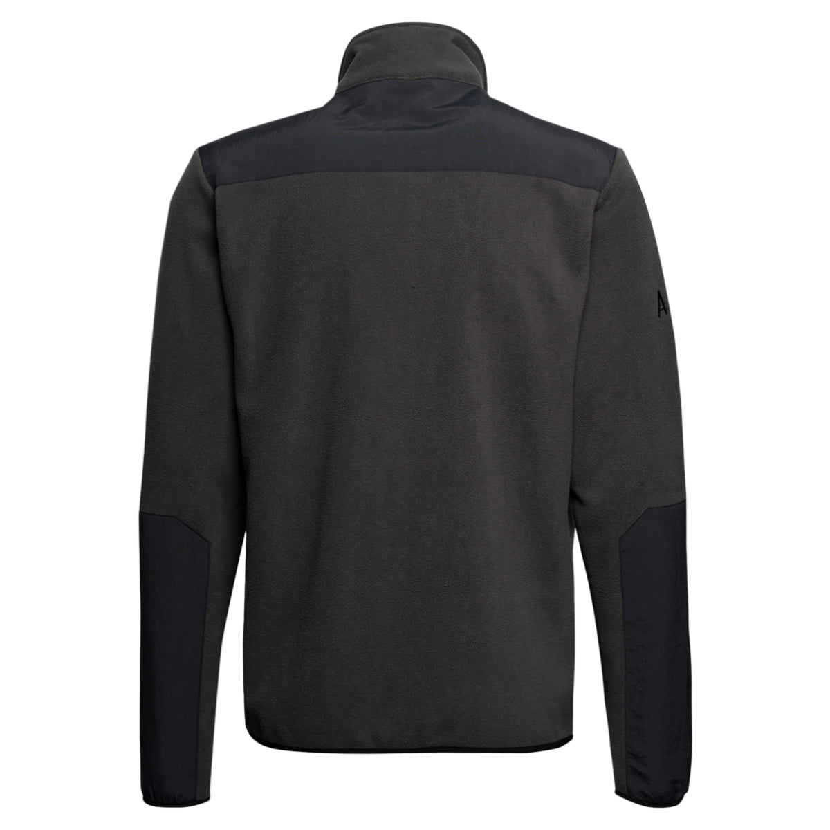 Blocked zip fleece