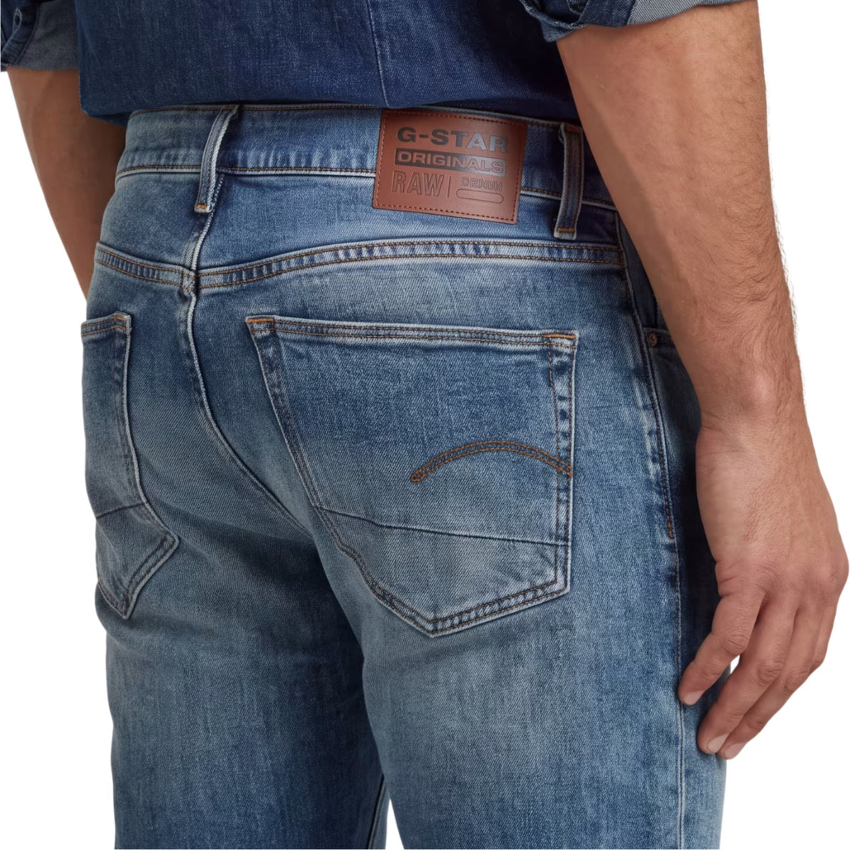 3301 regular tapered jeans