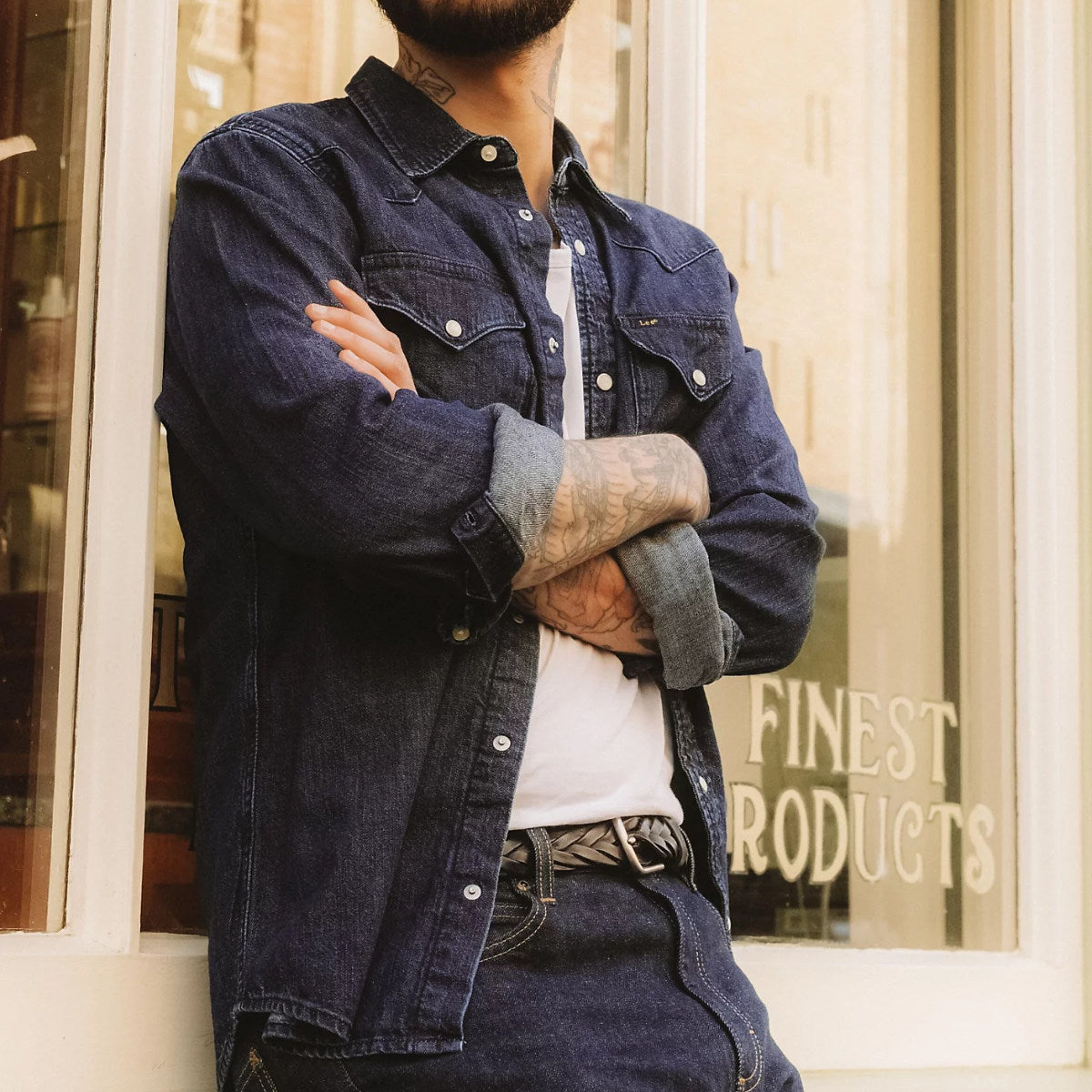 Regular western shirt