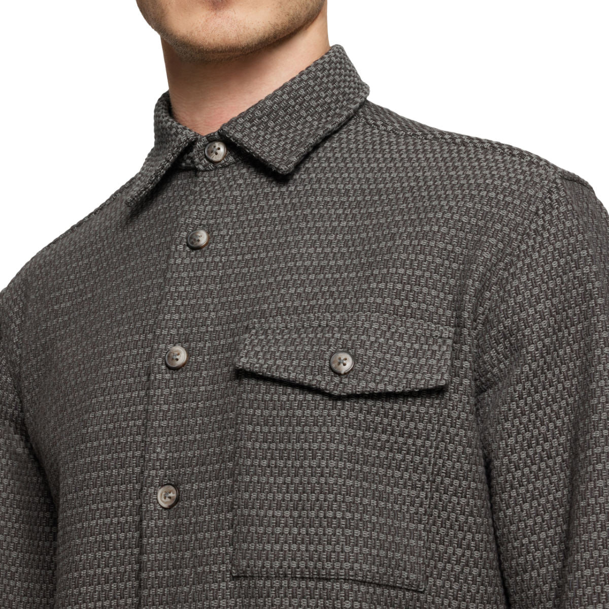 Palmer basket overshirt