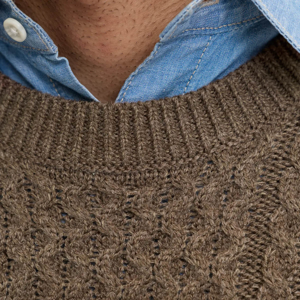 JPRBlusean knit cable