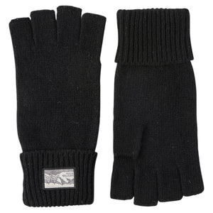 Raggwool half finger handsker