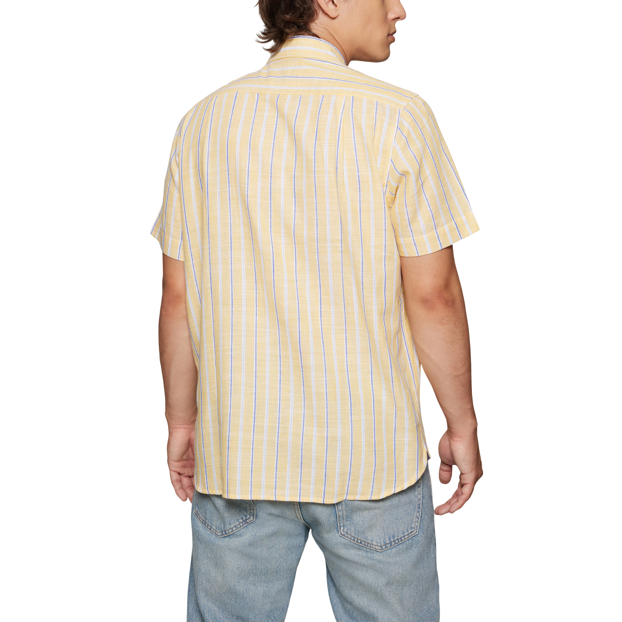 hunk pop stripe ss shirt