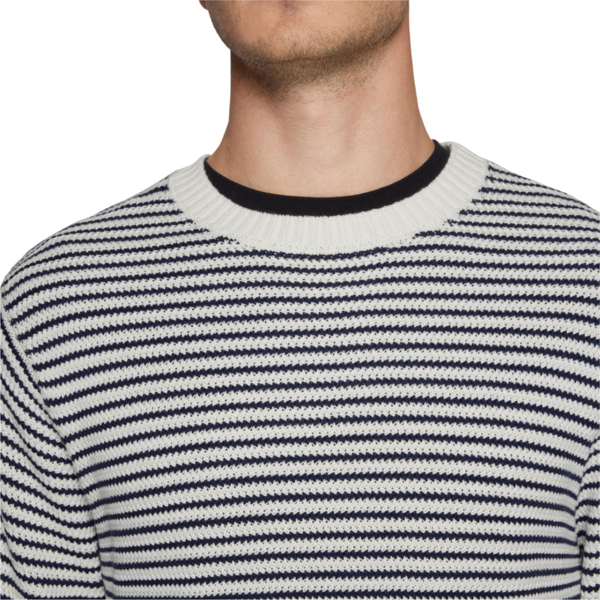 Colin striped knit