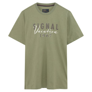 Finn front print tee