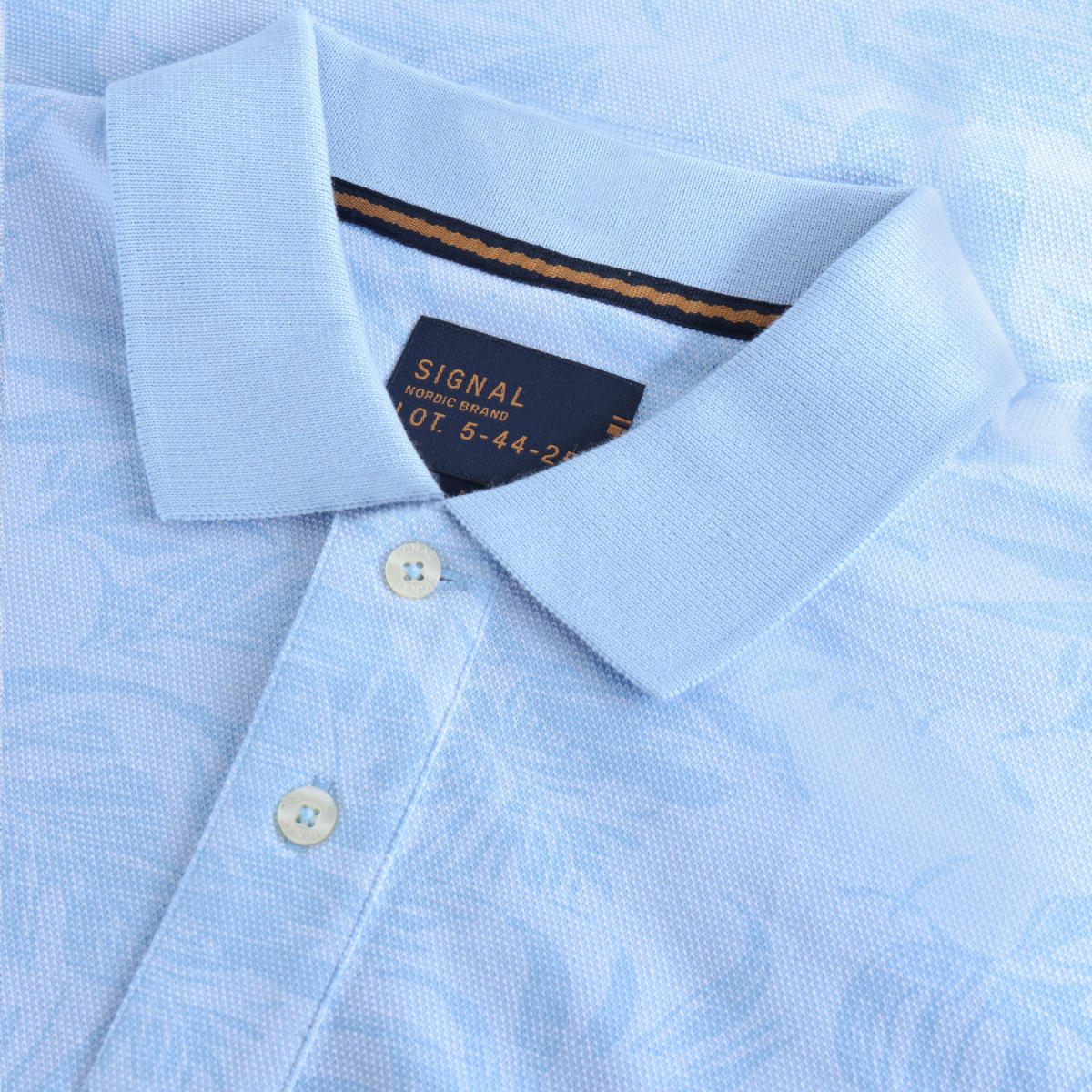 Raven aop jaquard polo