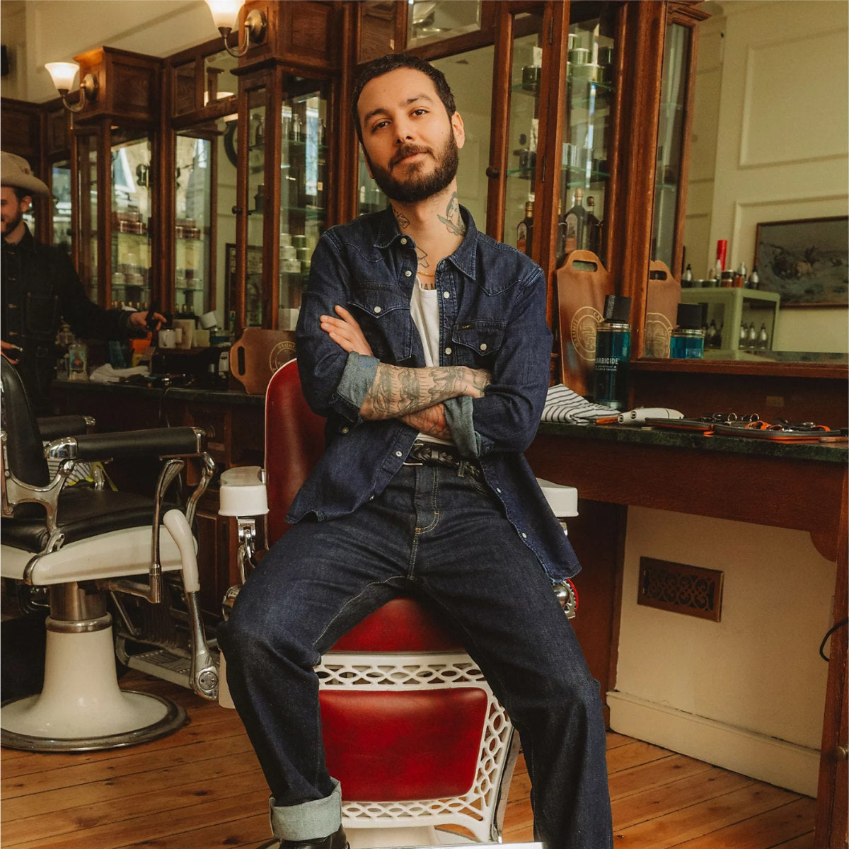 Regular western shirt