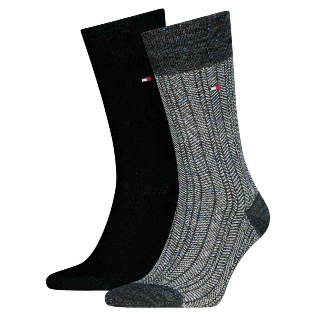 Th men sock 2p mouline