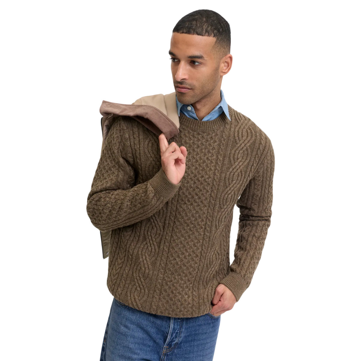 JPRBlusean knit cable