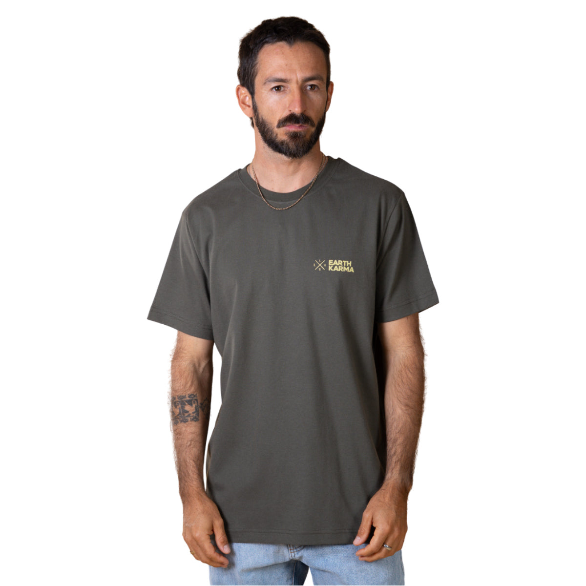 Earth karma brushed t-shirt