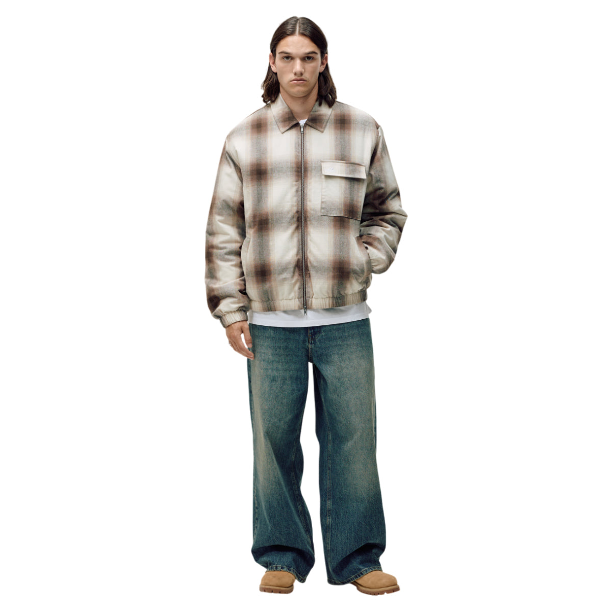 Flannel jakke
