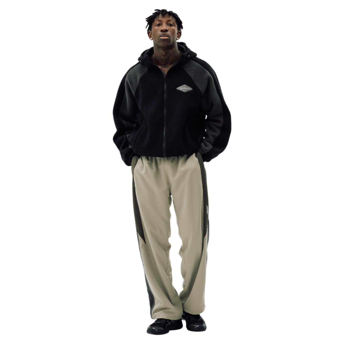 Fleece jacket - two tone