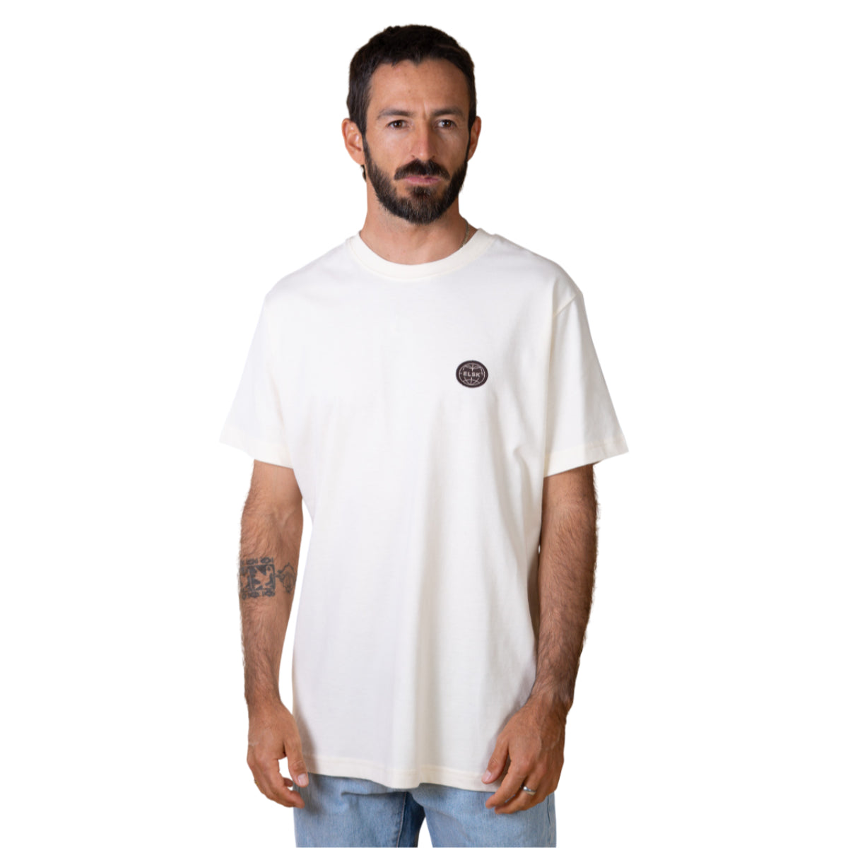 Globe brushed t-shirt