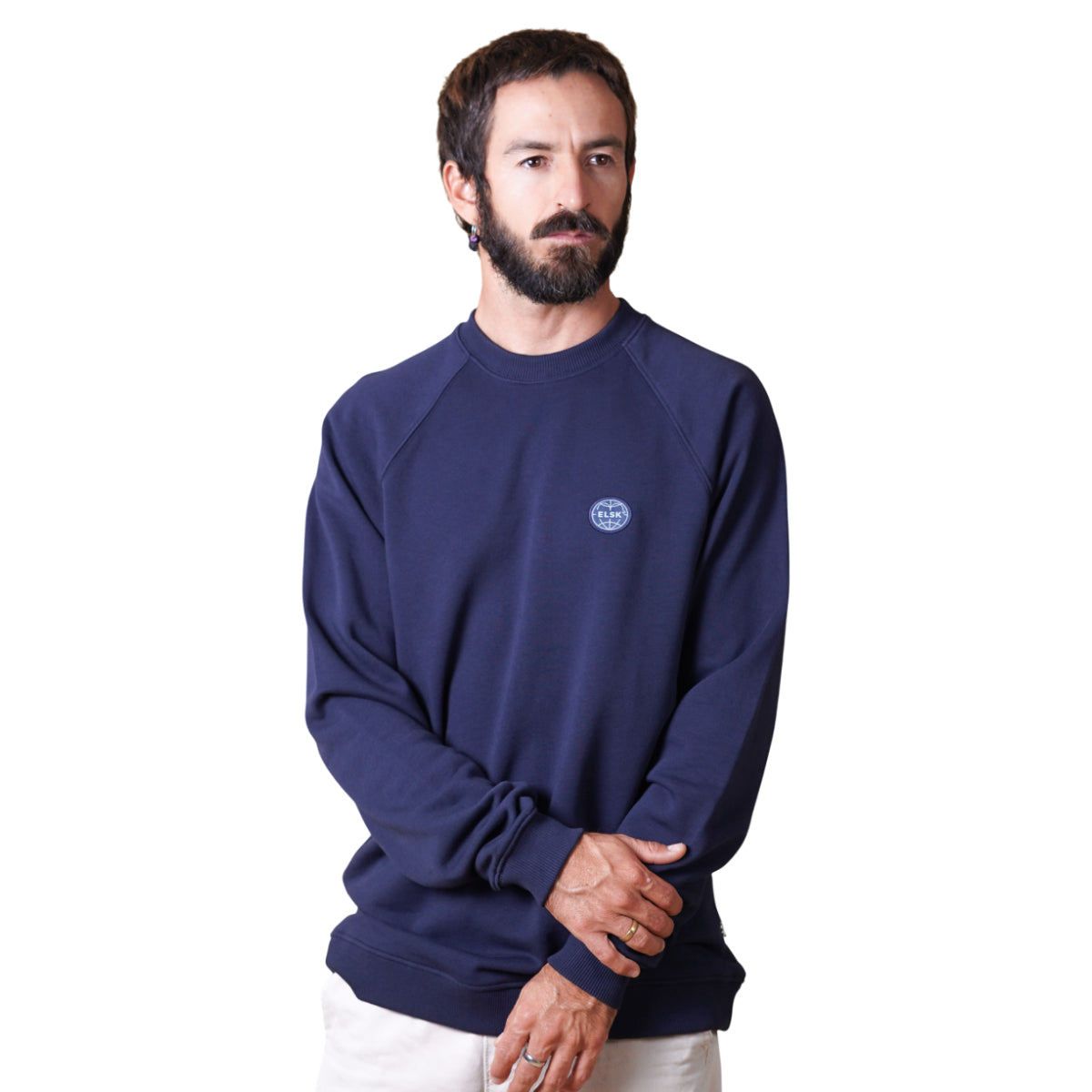 Globe men`s raglan crewneck