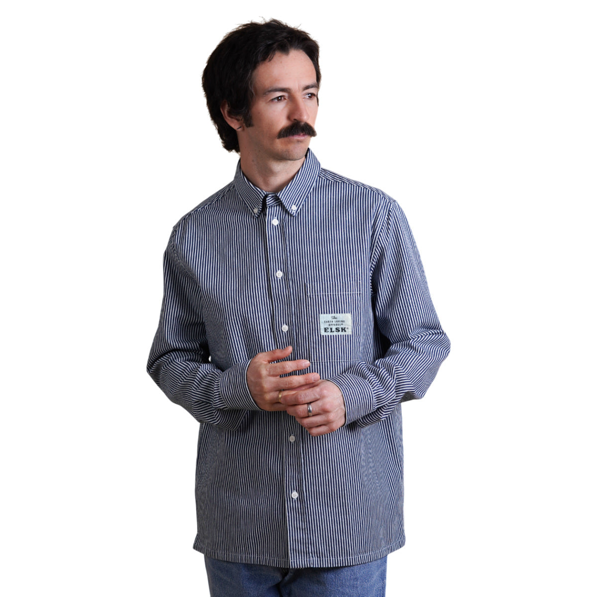 Hickory Striped Men's  Shirt