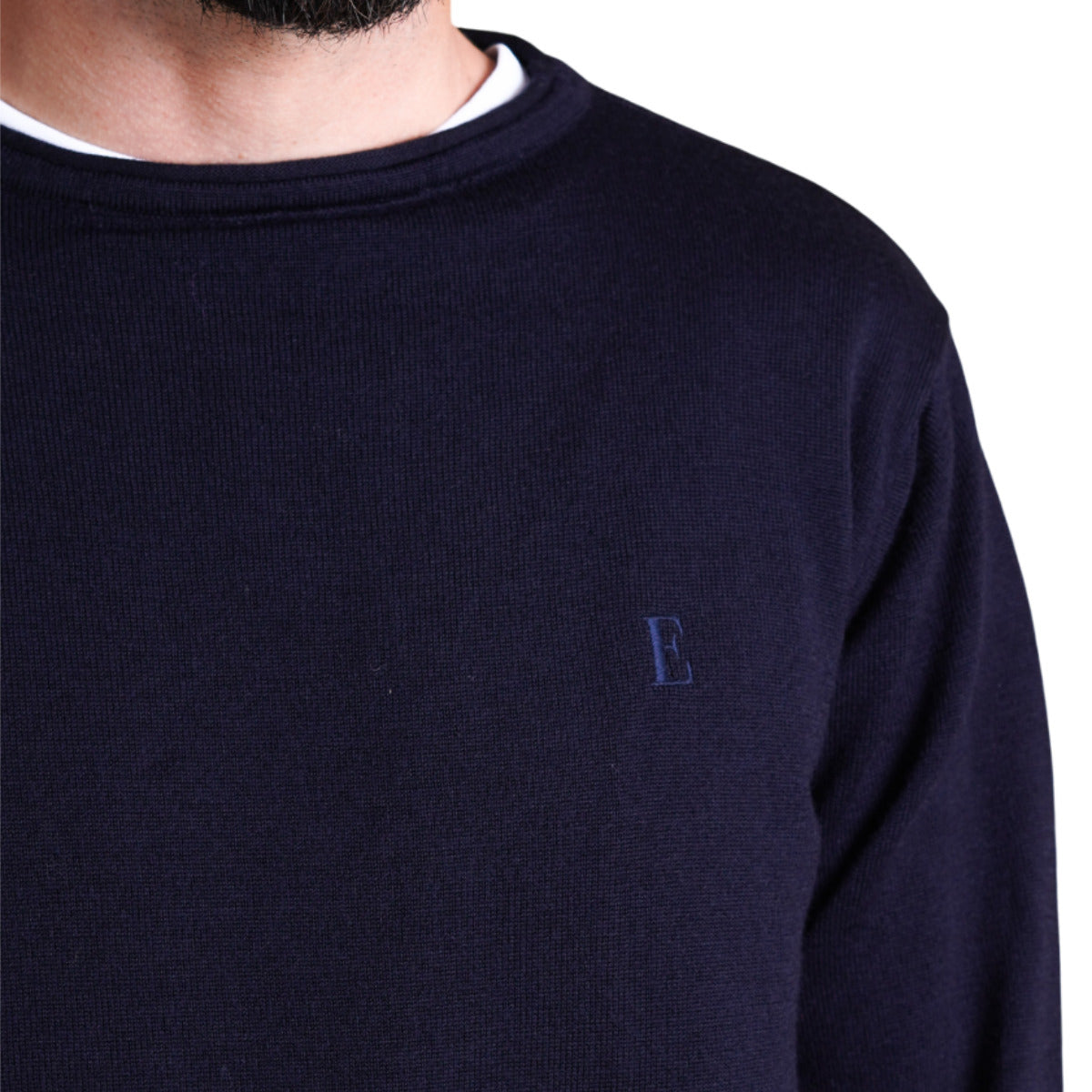 Hybrid men`s double knit