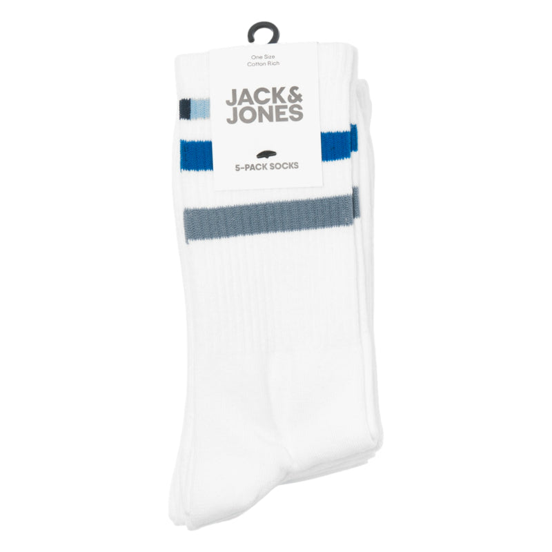 Jack & Jones Bradey Tennis Socks 5 Pack