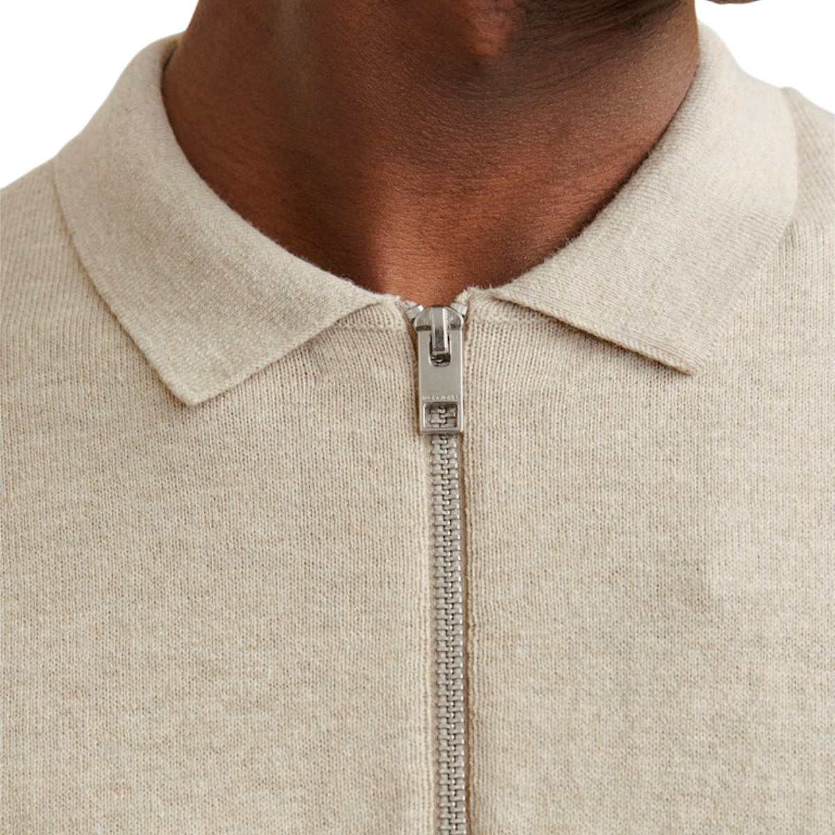 JJEEmil Kint polo half zip