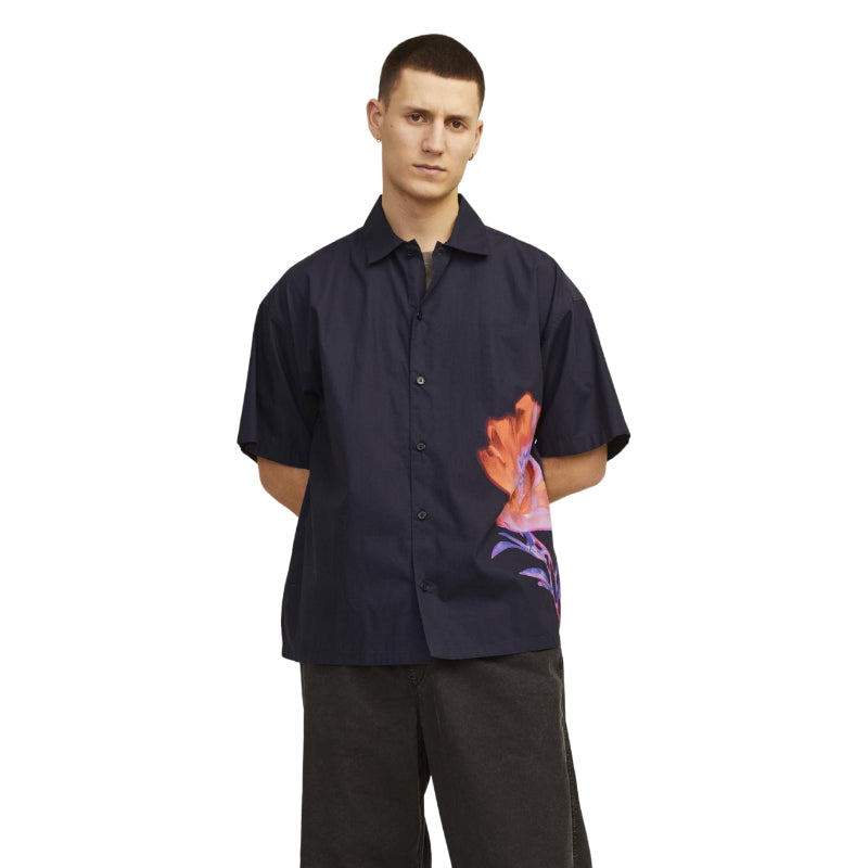 Jack & Jones Jcobloom oversized shirt ss ln