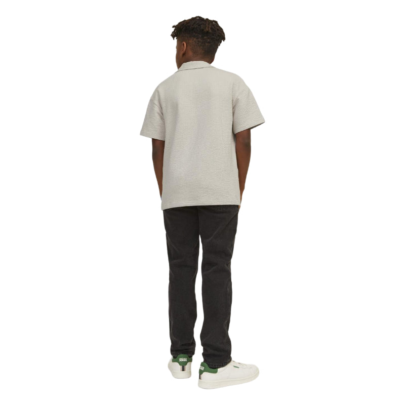 Jcofre spilt neck polo ss jnr