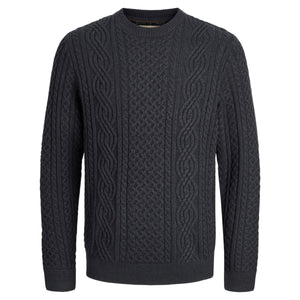 Jprblusean knit cable crew