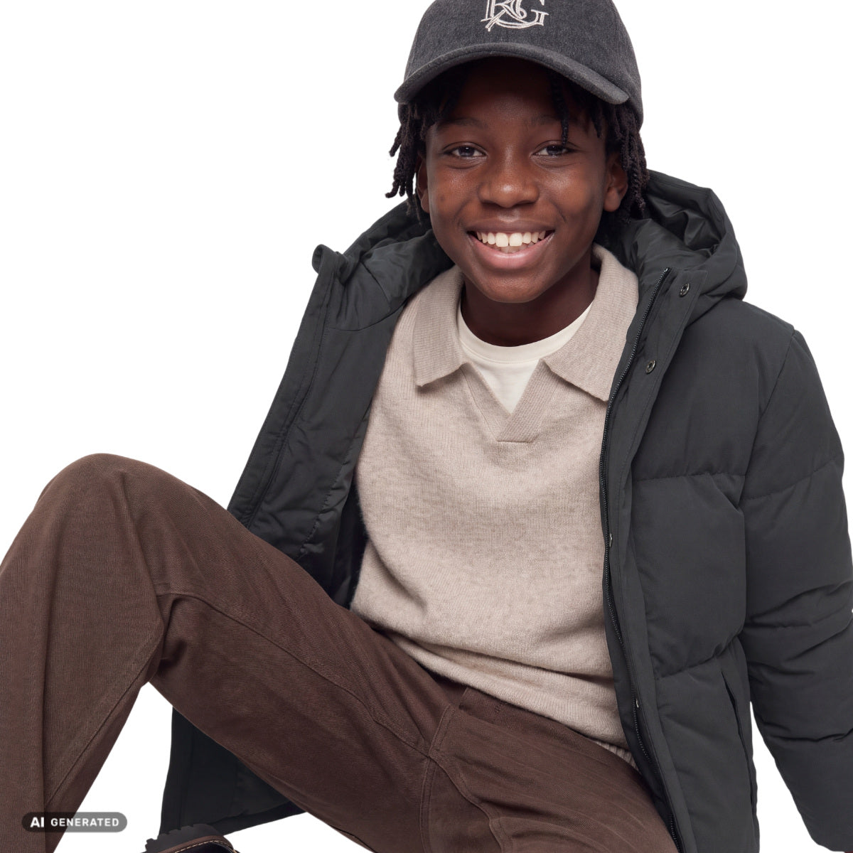 Jjesoho puffer hood sn jnr
