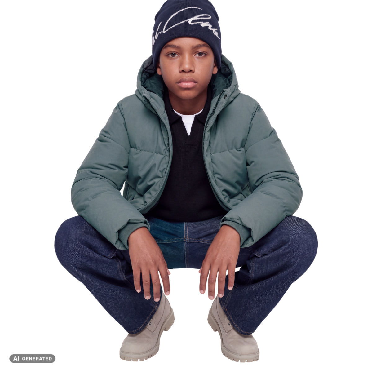 Jjesoho puffer hood sn jnr