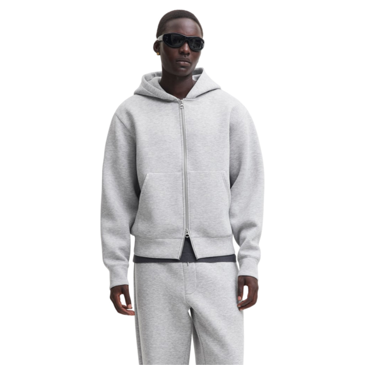 Jcolegacy sweat scuba zip hood