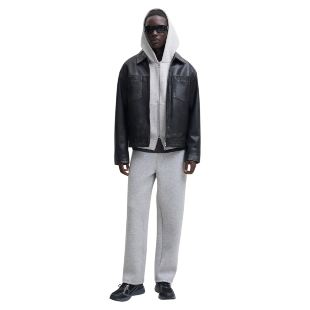 Jcolegacy sweat scuba zip hood