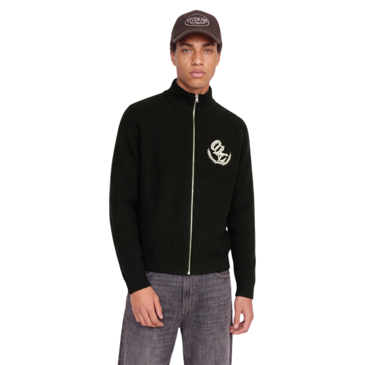 JORfrederiksberg knit full zip