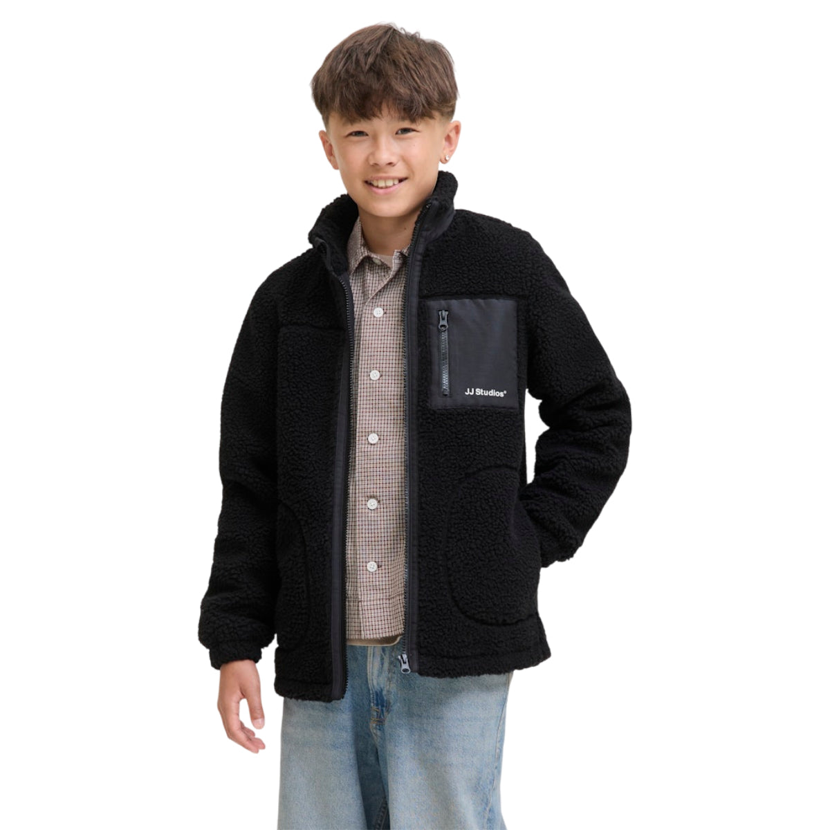 JJEsoho teddy jacket jnr