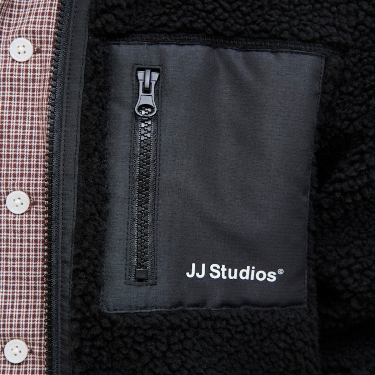 JJEsoho teddy jacket jnr