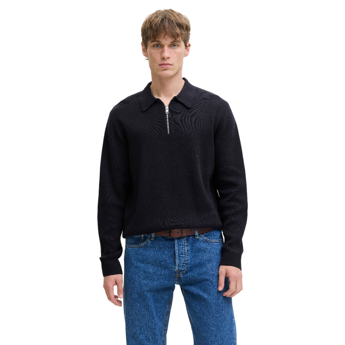 Blamilano stitch knit zip p