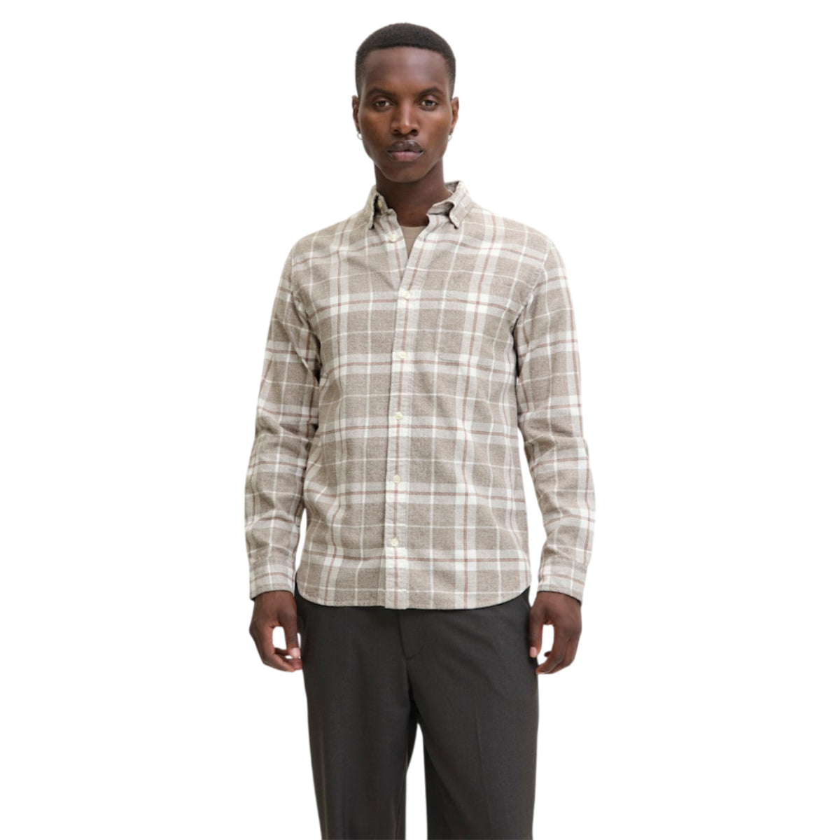 JPRblubrook check L/S Shirt