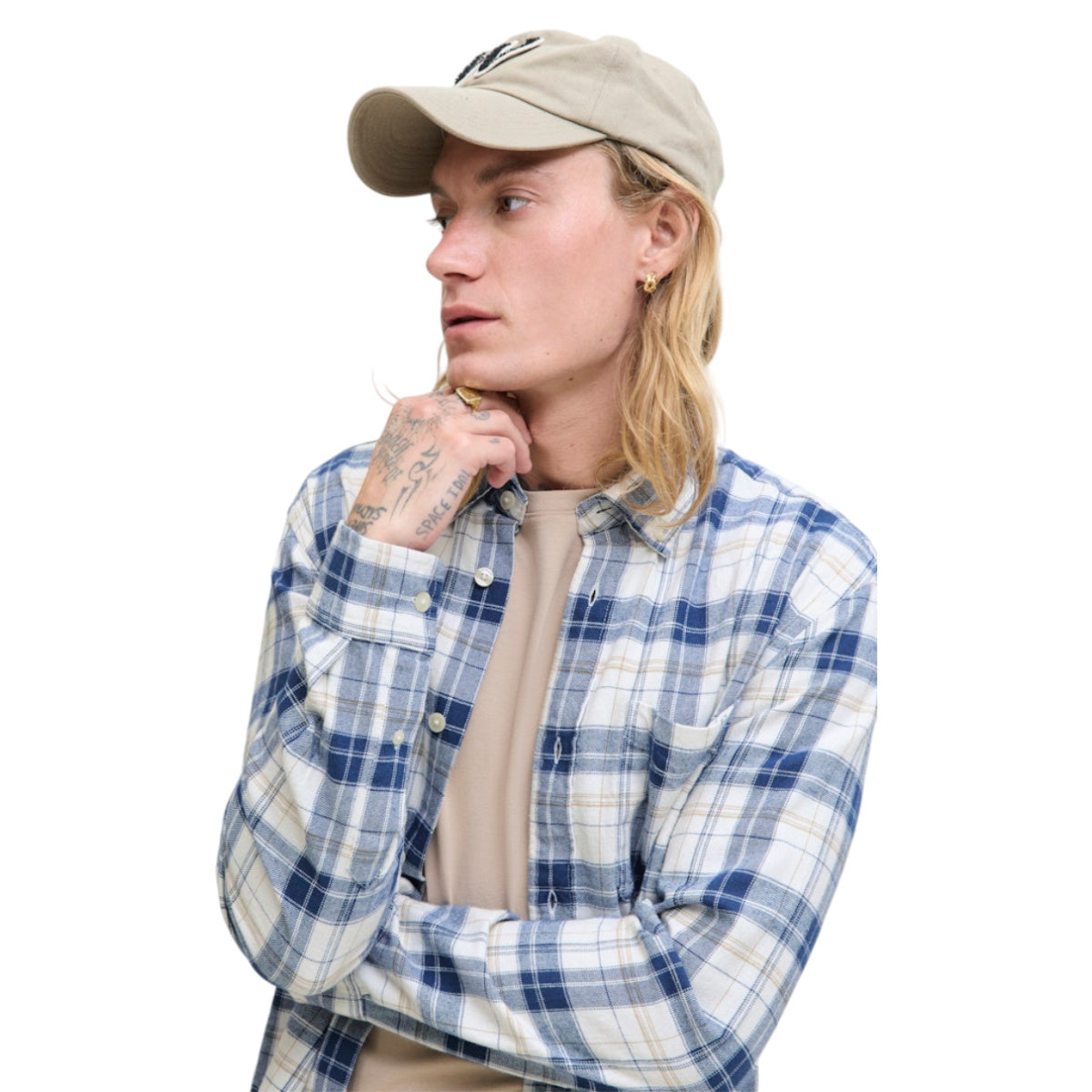 JPRblubrook check L/S Shirt