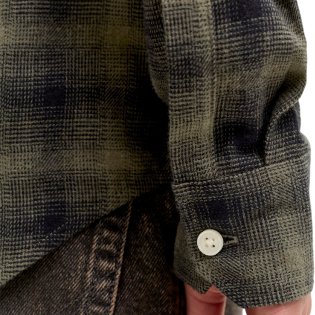 Jcocover checked flannel shirt