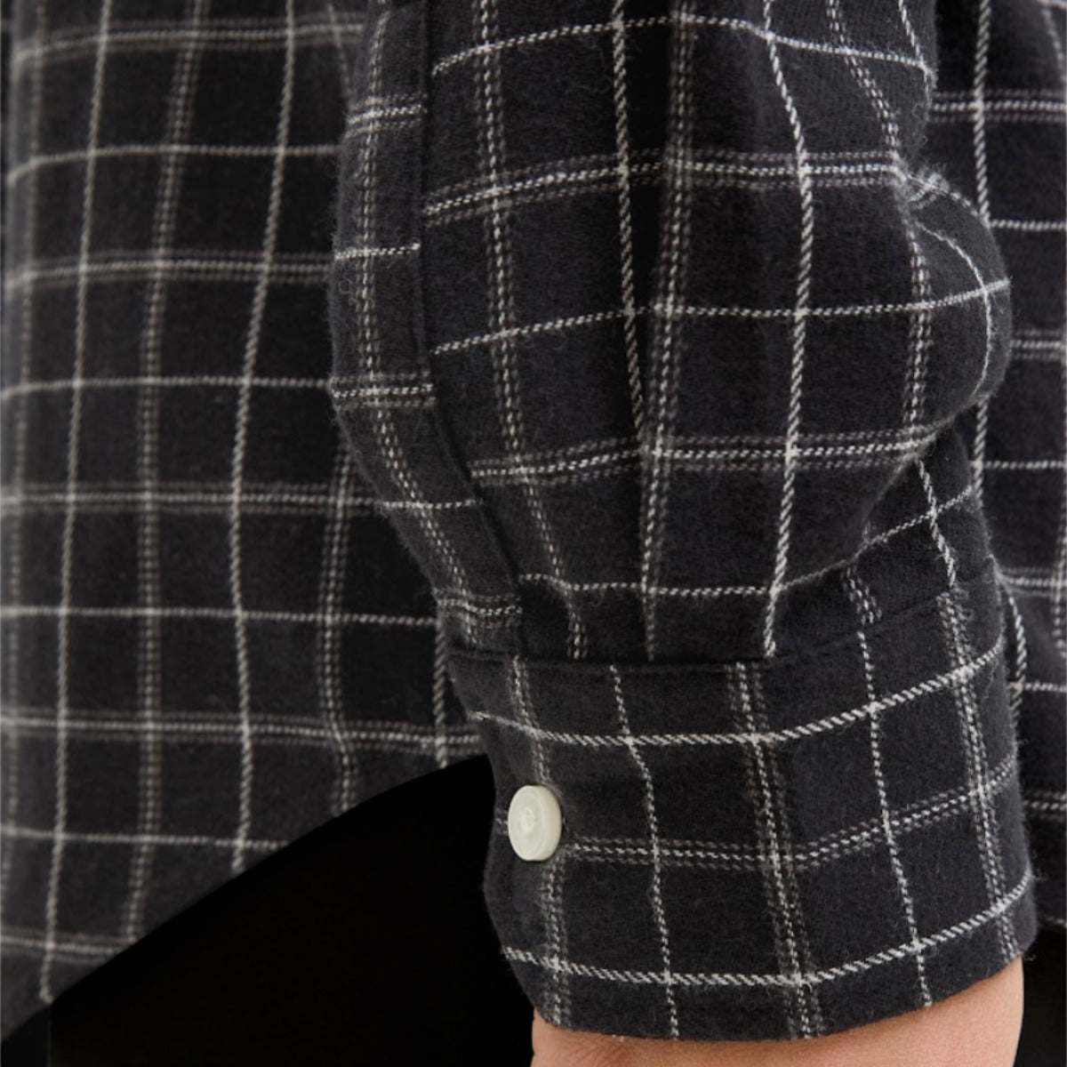Jcocover checked flannel shirt