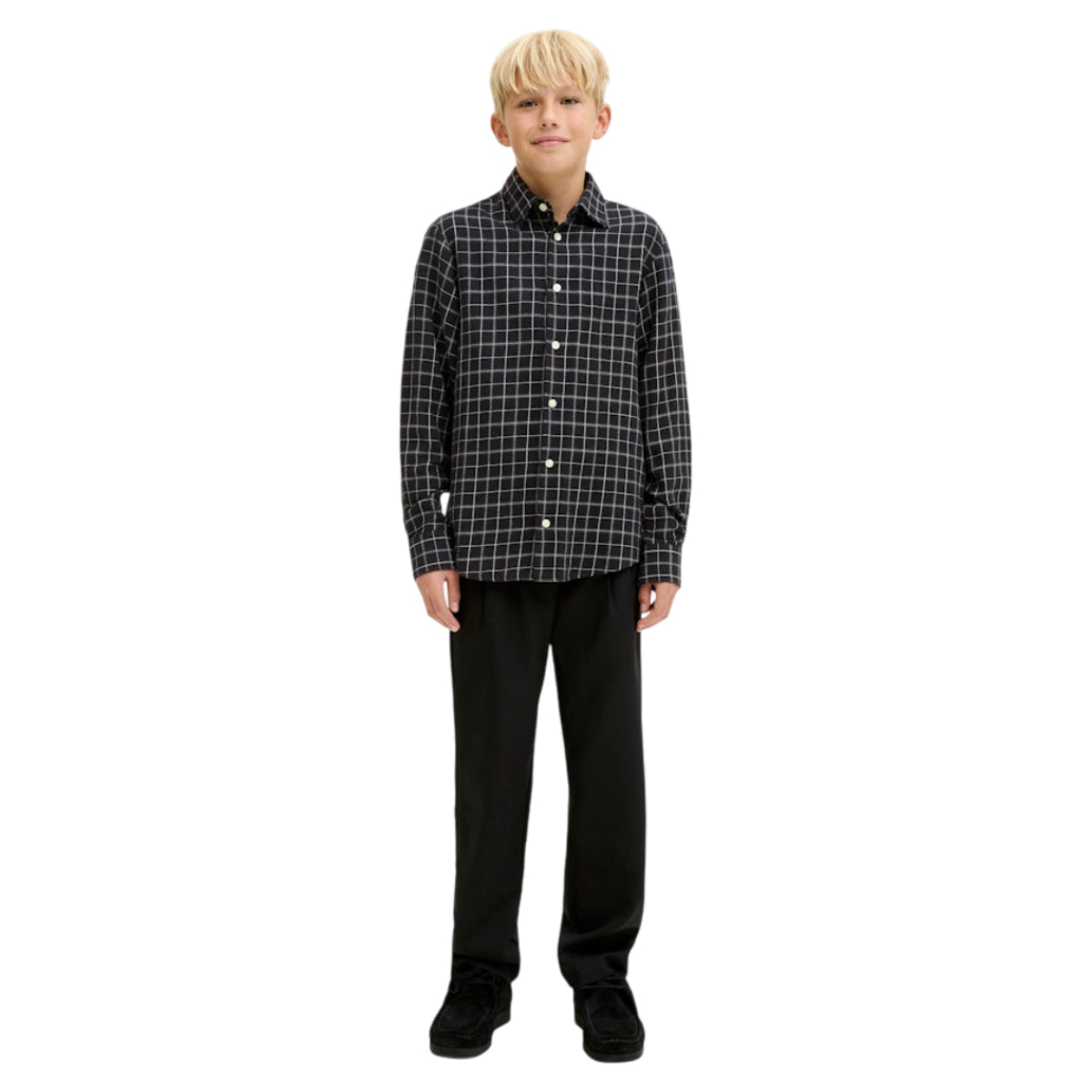 Jcocover checked flannel shirt