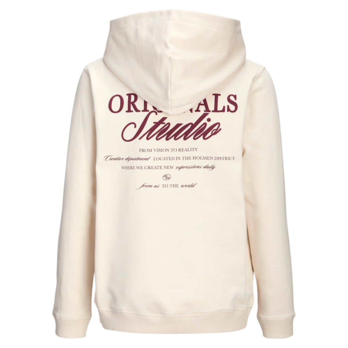 Jornorrebro typo back sweatshirt sn