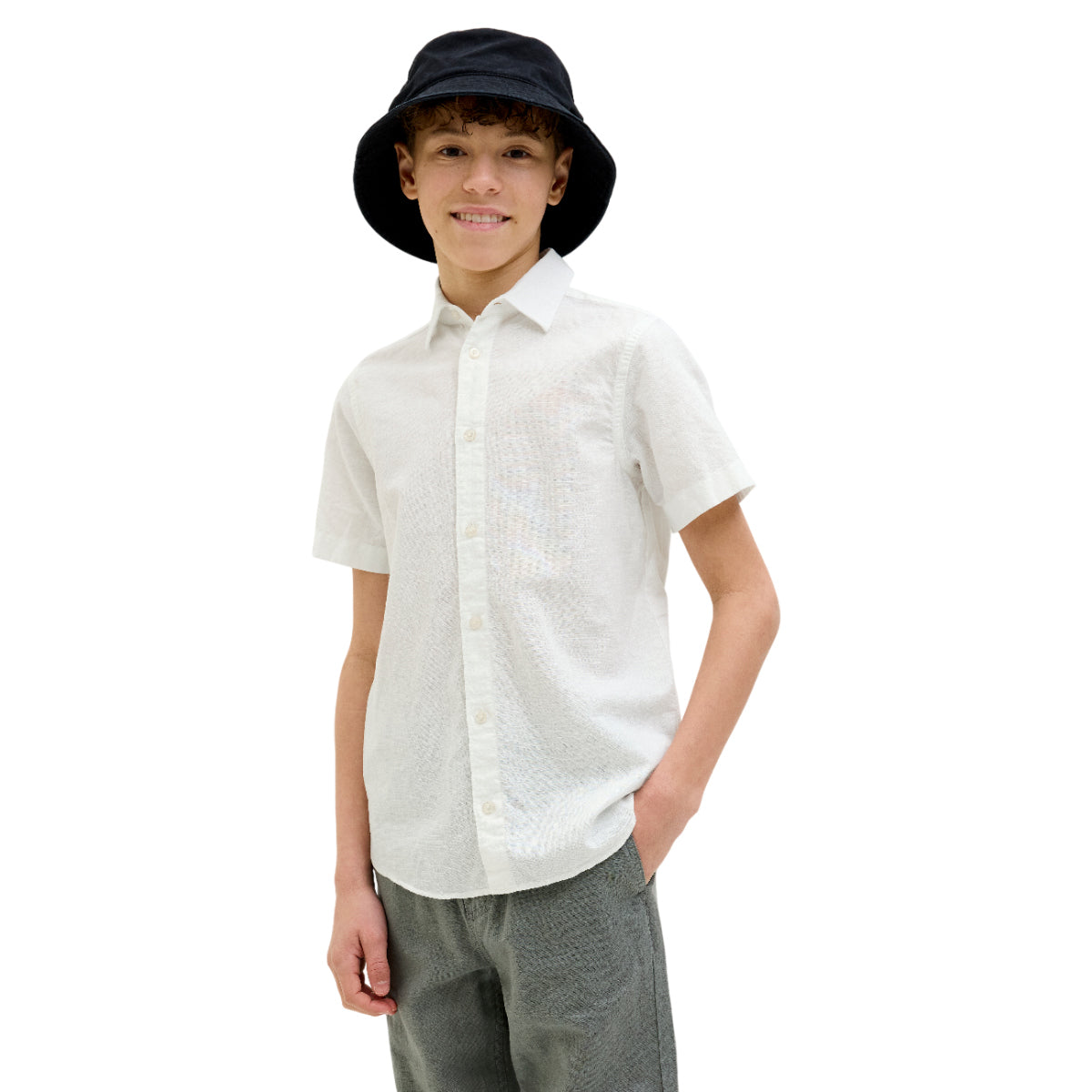 JJbreeze linen blend shirt ss