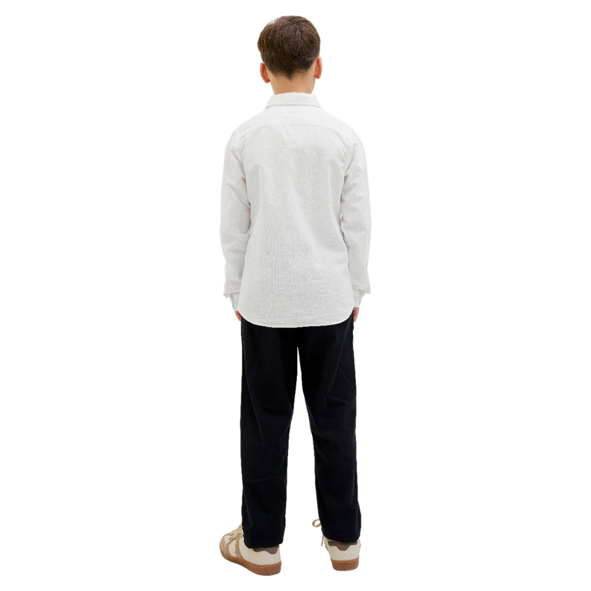 Jjebreeze linen blend shirt ls