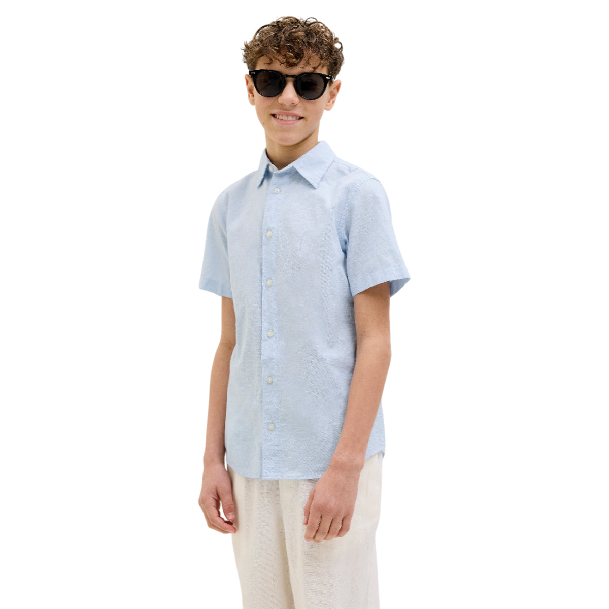 JJbreeze linen blend shirt ss