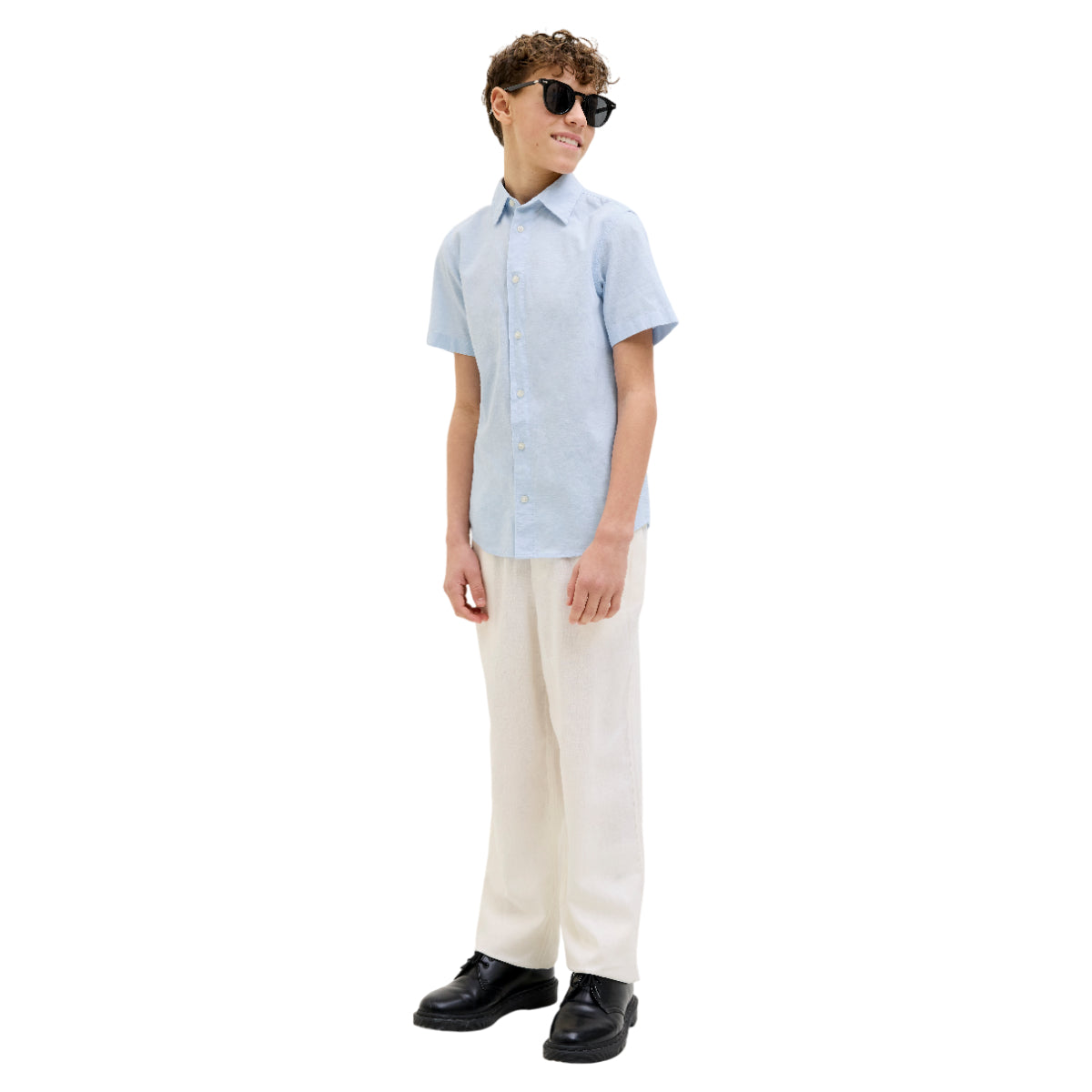 JJbreeze linen blend shirt ss