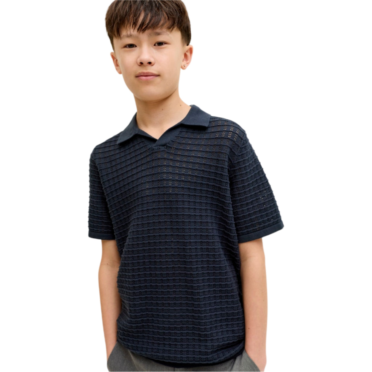 Jornantucket split neck polo