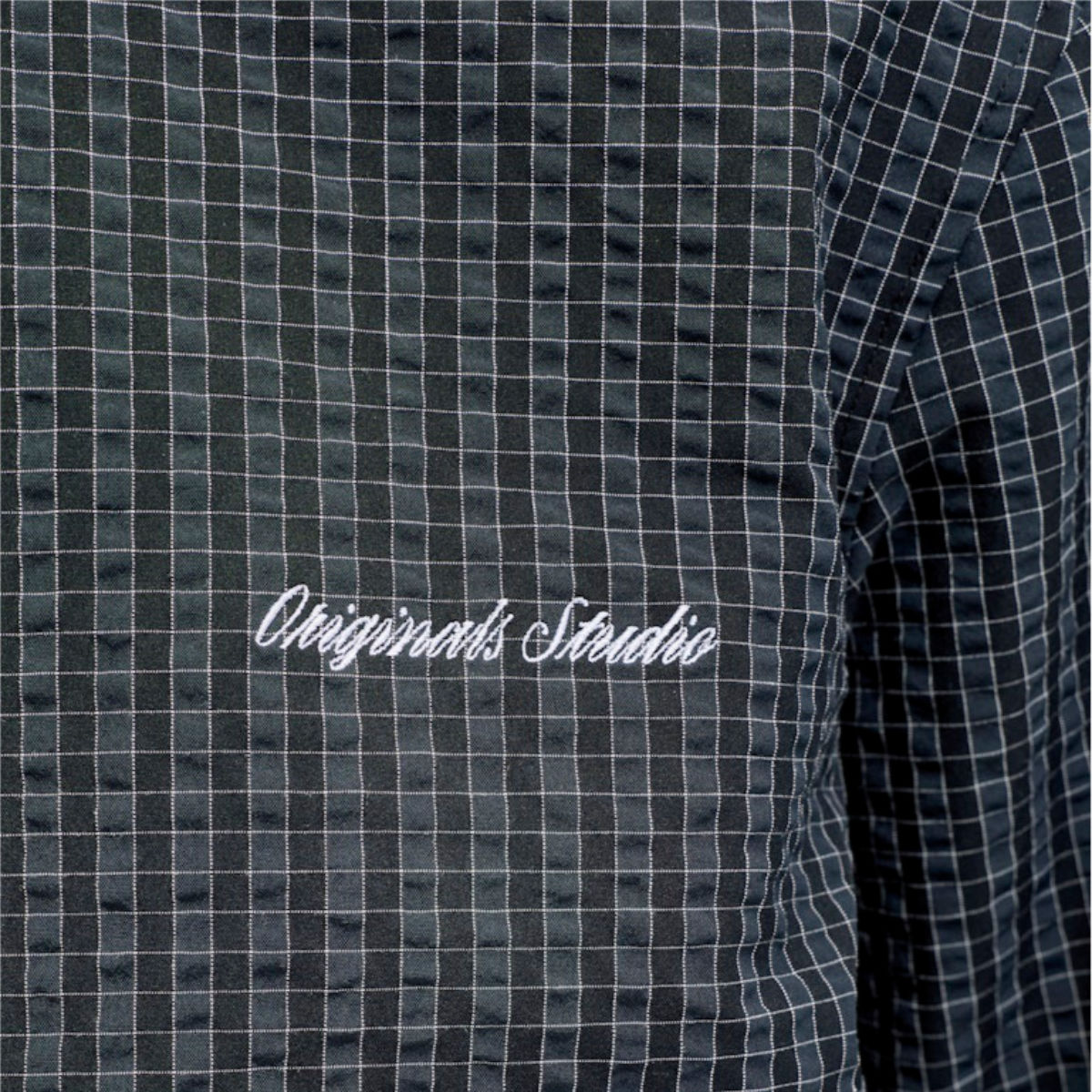 Jorniagra check hood jacket