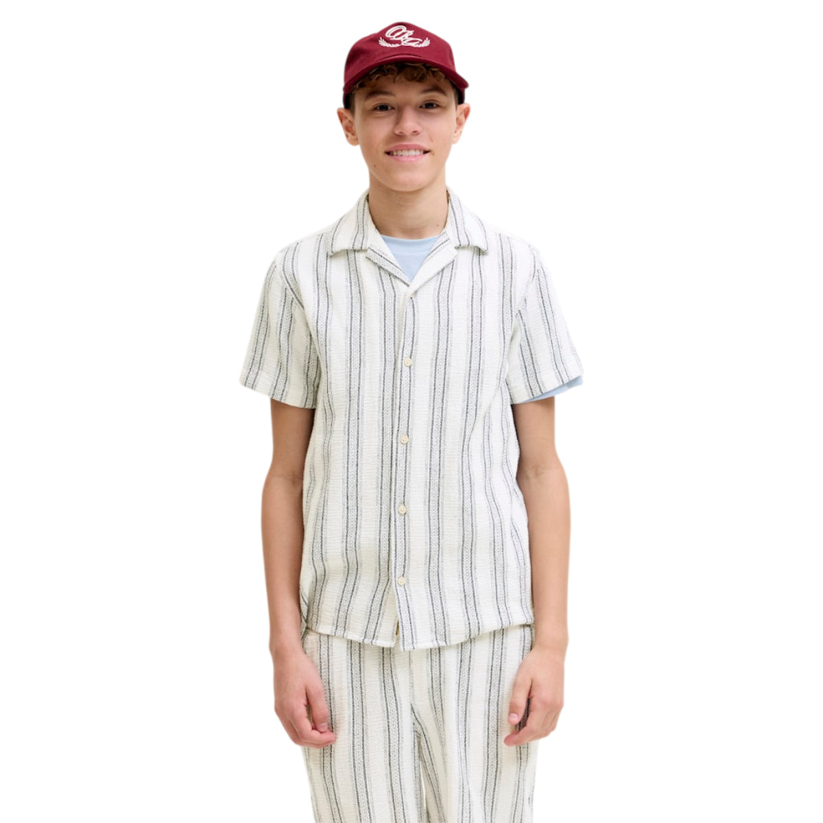 Jjecoba stripe resort shirt