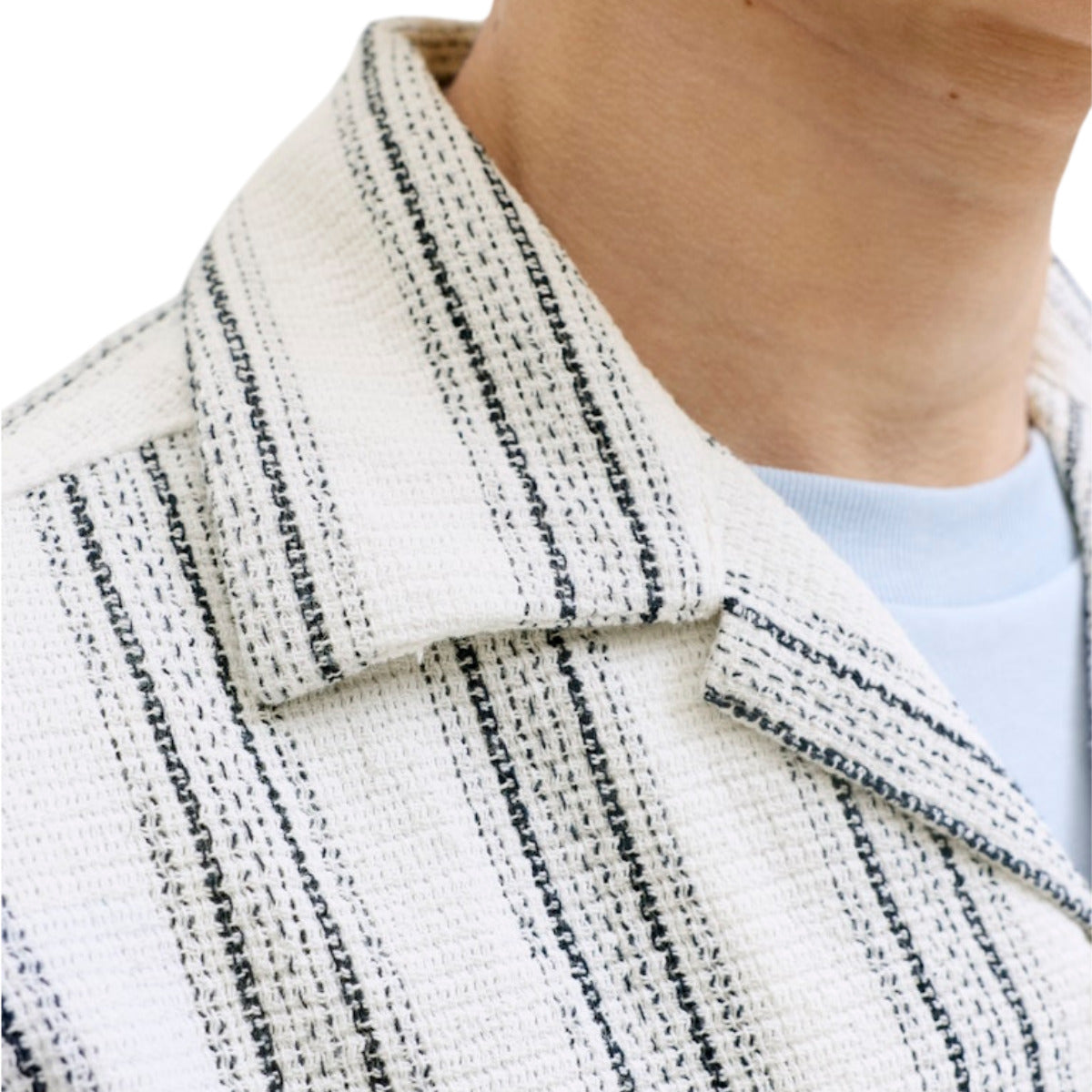 Jjecoba stripe resort shirt