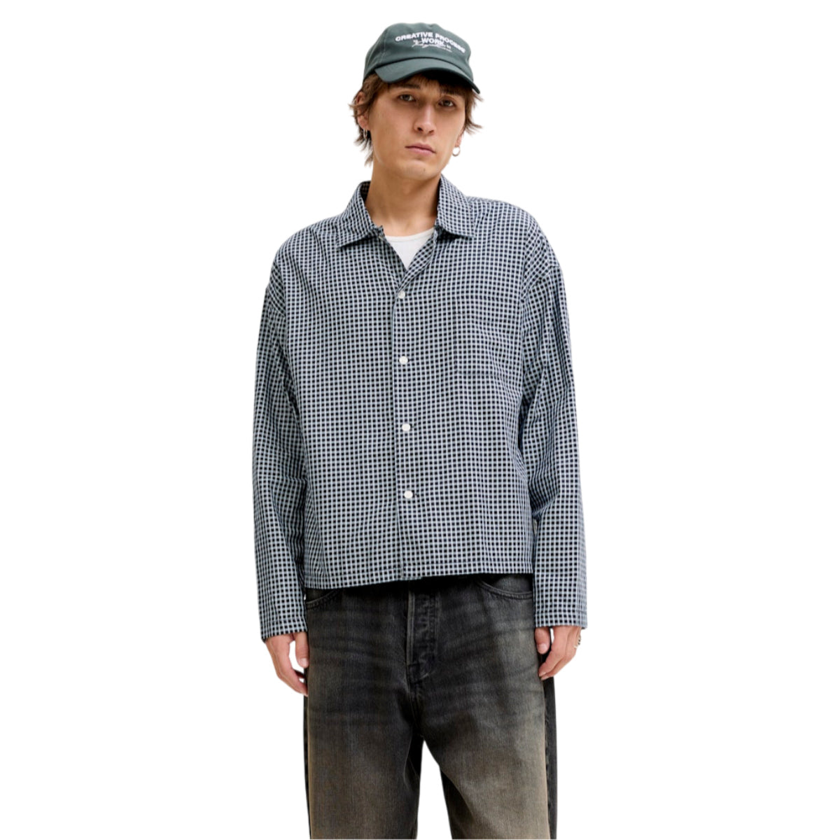Joraustin clean check shirt ls