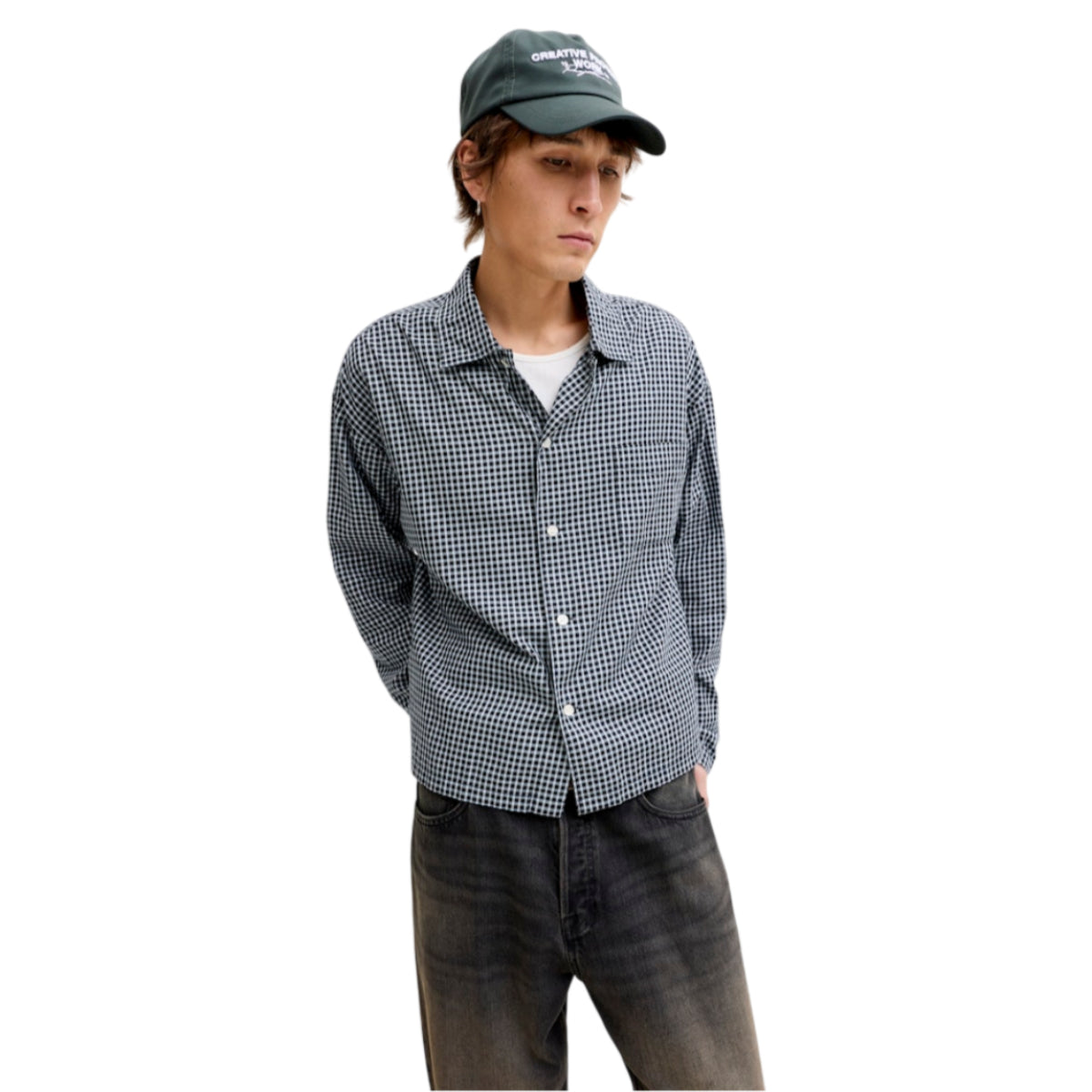 Joraustin clean check shirt ls